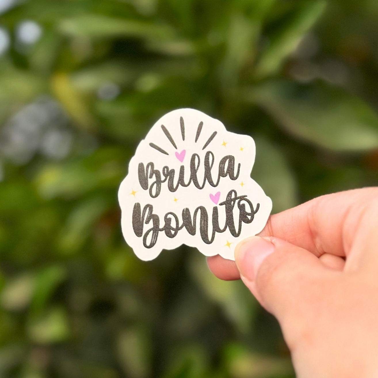 Sticker Vinilo - Brilla Bonito