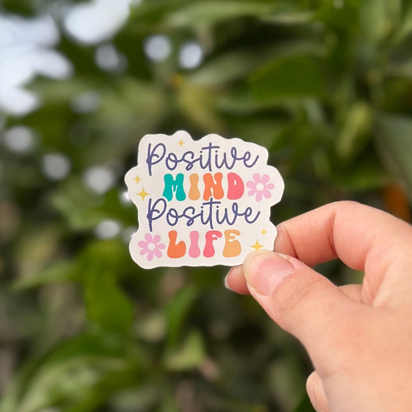 Sticker Vinilo - Positive Mind