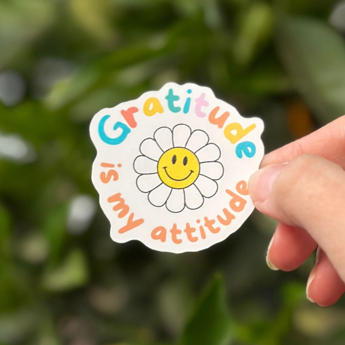 Sticker Vinilo - Gratitude is my Attitude