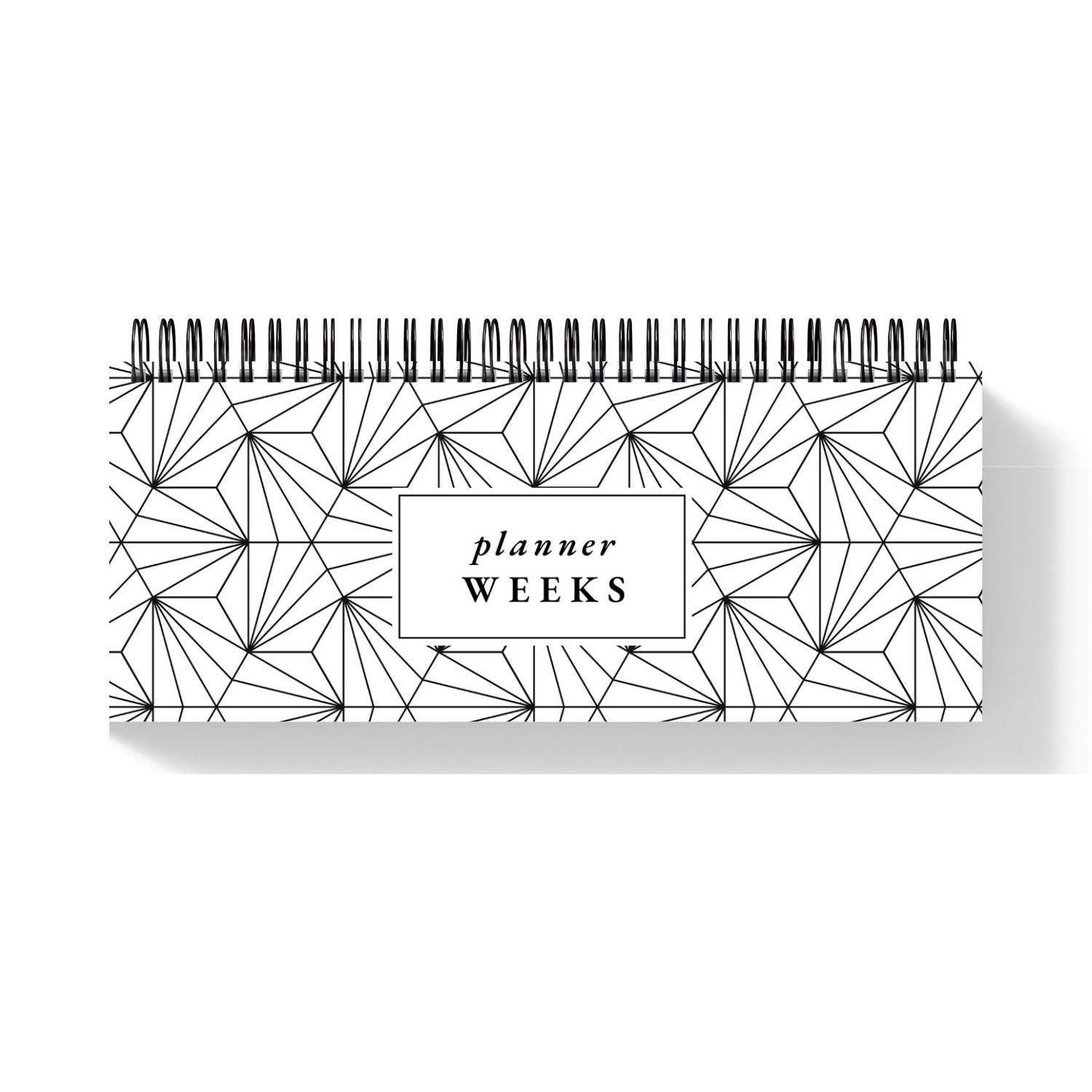 Planner Weeks - Monochrome Geometry