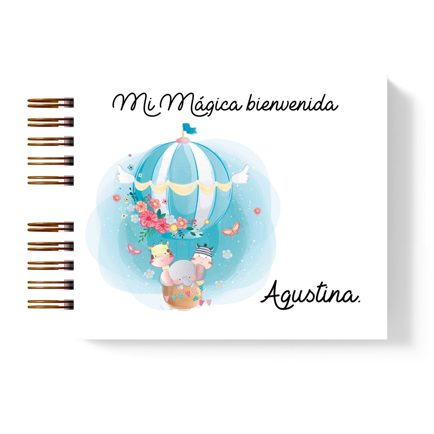 Libro de Recuerdos para Baby Shower Globe