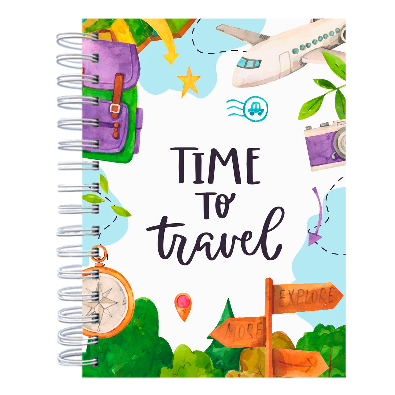 Cuaderno de mis viajes time to travel