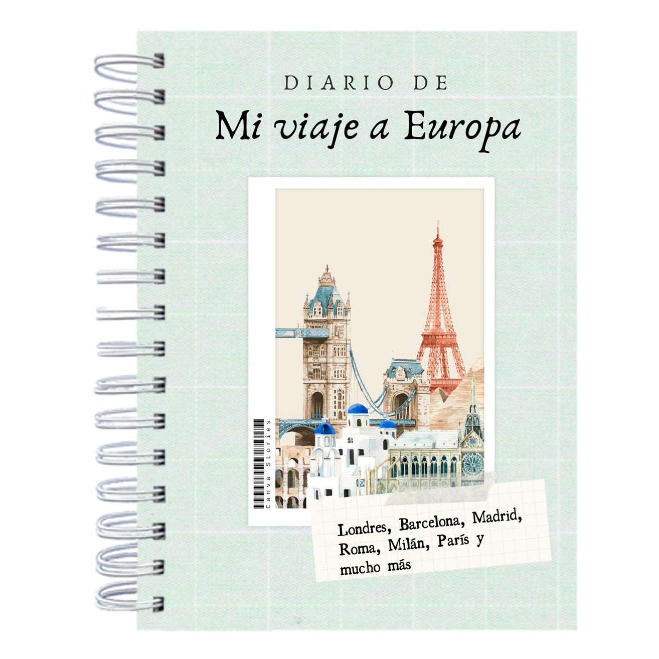 Cuaderno de mis viajes mi viaje a Europa